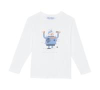 Robot T-shirt White 6 years