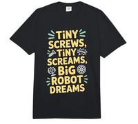 Robot Team Parent Gift STEM Support Crew Future Engineer Comfort Colors Adult Heavyweight T-Shirt
