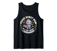 Robot Team Parent Gift STEM Support Crew Future Engineer Tank Top