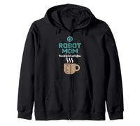 Robot Team Parent Gift STEM Support Crew Future Engineer Zip Hoodie