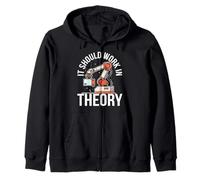 Robot Theory Robotics Engineer Engineering Zip Hoodie