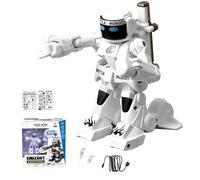 Robot Toy For Boys And Girls - Fighting Droid, Infrared Bot | Extended Use Smart Boxing Machine With Remote Control, Glowing LED Head For Playtime Fun, Roboti Toy