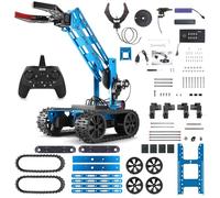 Robot Toy,STEM Toys for Boys Girls,Electronics Kit,2-in-1 Smart Robot Car Kit with 4-DOF,Robotic Arm for Kids,Education Projects Set Gifts for 8 9 10 11 12 Years Old Teens,Building Experiment Robotics