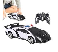 Robot Toy - Transforming Toys Remote Control | Transforming Policee Rc | 2 in 1 Vehicle Toys Interactive Learning Activities for Kids Girls Boys Indoor Home School Backyard Garden Holiday