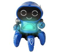 Robot Toy with Lights - Music Dancing Robot, Octopus Shaped Electric Toy with Intelligent Sensor Accessory Case Item | for Flashing LED Rhythm Display Preschool Learning Kids toddlar Birthday Gift