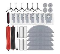 Robot Vacuum Accessories Kit ，Compatible for Roborock，S8 Max Ultra- Main,Side Brush, Filter, Mop Cloth& Dust Bags Replacement Parts