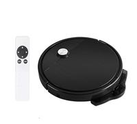 Robot Vacuum and Mop Combo, Remote Control Robot Sweeper Vacuum, Mopping Robot Vacuum with Water Tank and Dustbin, 3800 Pa Suction, Powerful Robotic Vacuum for Home Office Carpet Hard Floor (Black)