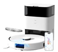 Robot Vacuum and Mop Self-Emptying with 12,000Pa No-Collision Obstacle Avoidance, Carpet Detection, Anti-Tangle Brushes, 240 Mins, 75-Day Capacity, No-Go Zones, Home Mapping, App/Alexa Control,T30+