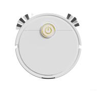 Robot Vacuum Cleaner, 20x20x6 cm Compact Design, Navigation & 3-in-1 Sweep/Vacuum/Mop Function, Intelligent Battery Management, for Home Use(white2)