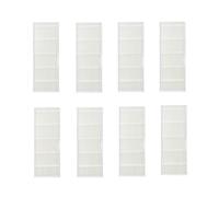 Robot Vacuum Cleaner Accessories,8 PCS HEPA Filters White,Compatible For Lefant M210 Pro M1 M201/M501A/M571/T700