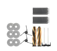Robot Vacuum Cleaner Accessories DualRoller Brush,Side Brush, Filter, Mop Rag, Kit，Compatible for Mova，V50 Ultra Complete，Mobius 60