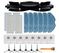Robot Vacuum Cleaner Accessories Kit with Main Brush, Filters, Mop Wipes, Dust Bags, and Side Brushes for EZVIZ RE4 Plus RE5 Plus Designed to Improve Cleaning and Dust Collection (B)