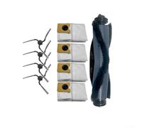 Robot Vacuum Cleaner Accessory Kit for Eufy C10 with Roller Brush 4 Side Brushes and 4 Dust Bags Complete Replacement Set for Cleaning