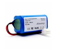 Robot Vacuum Cleaner Batteries Replace,Compatible For Ilife,A4s, A7, V7s Plus, V55 Pro, W400, A9s CR130 3500mAh 14.8V Lithium Rechargeable Battery(3200mAh)