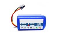 Robot Vacuum Cleaner Battery Replacement, Compatible For Qihoo 360 S5 S7 T90, 14.8v 3500mAh Sweeping Robot Battery Pack(2600mAh)