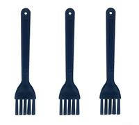 Robot Vacuum Cleaner Brush Accessory Set For Mamibot Models, Multi- Cleaning Brushes In Black, Red, Blue, Yellow, White, 3-Piece Pack(A13)