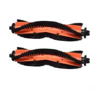 Robot Vacuum Cleaner Central Roller Brush for Uninell UR3 - Nylon and Plastic Main Brush Replacement, Easy Install, for Pet & Family Homes(2 PACK)