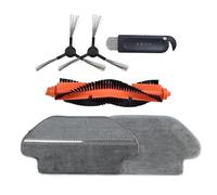 Robot Vacuum Cleaner Filter Hepa Accessories/Fit For Xiaomi Mijia Mi Vacuum Cleaner Side Brush Main Brush Styj02ym Parts Sweeping Robot Set (Color : Dark rey)