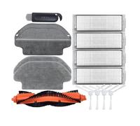 Robot Vacuum Cleaner Filter Hepa Accessories/Fit For Xiaomi Mijia Mi Vacuum Cleaner Side Brush Main Brush Styj02ym Parts Sweeping Robot Set (Color : Light green)