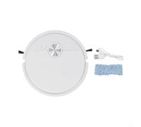 Robot Vacuum Cleaner for Floors - 3 in 1 Sweeping and Wet Mopping, Smart Auto Cleaning for Anti-Drop & Anti-Collision Sensors, for Hardwood, Tile, Low Pile Carpet(White)
