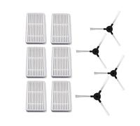 Robot Vacuum Cleaner HEPA Filter Side Brush Compatible For GRUNN i1-Ecobot i1 Robotic Vacuum Cleaner Spare Parts Accessories Replacement (Color : As shown)