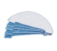 Robot Vacuum Cleaner HEPA Filter side brush mop for ilife V8 V8s X750 A7 X800 X785 V80 Robotic Vacuum Cleaner Parts Accessories Commendable (Color : 5pcs mop)
