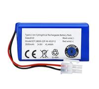 Robot Vacuum Cleaner Lithium Battery 14.8V 3500mAh 14.4V 3200mAh，Compatible for ILIFE，A4 A4s V7 A6 V7s Plus 4S1P Real Capacity(3400mAh)