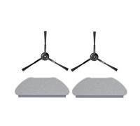 Robot Vacuum Cleaner Main Brush HEPA Filter Side Brush Mop Cloth Compatible With Qihoo 360 S10 X100 MAX Robotic Vacuum Cleaner Parts (Color : As the picture-04)