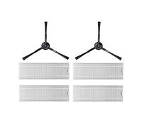 Robot Vacuum Cleaner Main Brush HEPA Filter Side Brush Mop Cloth Compatible With Qihoo 360 S10 X100 MAX Robotic Vacuum Cleaner Parts (Color : As the picture-12)