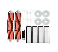 Robot Vacuum Cleaner Main Side Brush Hepa Filter Mop Rag Spare Parts Accessories. Compatible With Xiaomi S10+/S10 Plus (Color : Set -3)