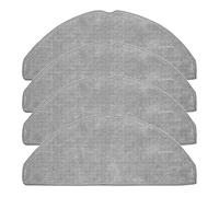 Robot Vacuum Cleaner, Microfiber Mop Pad Washable Mop Cloths Accessories 4 Pack Mop Cloths Replacement Part，Compatible for Eufy，L60