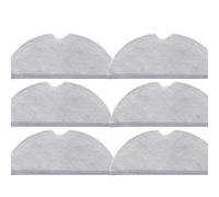 Robot Vacuum Cleaner Mop Rags,Compatible for XiaoMi,Compatible for Roborock,S5 Max S6 Pure S6 MaxV S5 S51 S50 S55,Compatible for Xiaowa,E25 E35 Mop Cloth(6pcs)