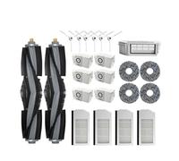 Robot Vacuum Cleaner Parts Accessories,Dust Bag,Hepa Filter,Main Side Brush,Mop Dustbin,Compatible For Ecovacs Deebot X1 OMNI / T10 OMNI (Color : 23PCS-01)