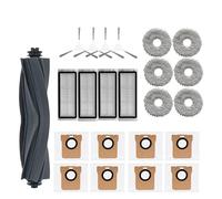 Robot Vacuum Cleaner Replacement Parts Accessories,Main Side Brush,Hepa Filter,Mop,Dust Bag,Compatible For Dreame Bot L20 Ultra / X20 Pro (Color : 23pcs-01)