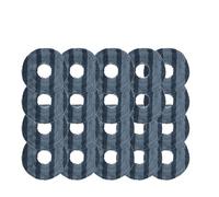 Robot Vacuum Cleaner Replacement Parts, Compatible for Eufy Omni C20 Includes Rubber Main Brush, Side Brushes, Mop Pads, HEPA Filter, Dust Bags, Brush Covers(Mop Cloth 20PCS)