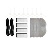 Robot Vacuum Cleaner Replacement Spare Parts Accessories,Main Side Brush,Hepa Filter,Mop Cloth,Compatible For 360 X90, X95, S6 Pro, S9 (Color : 1)
