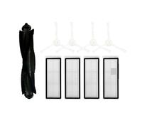 Robot Vacuum Cleaner Replacement Spare Parts Accessories,Main Side Brush,Hepa Filter,Mop Cloth,Compatible For 360 X90, X95, S6 Pro, S9 (Color : 3)