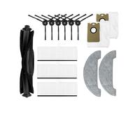 Robot Vacuum Cleaner Spare Parts Accessories，Main Brush，Side Brush，Hepa Filter，Mop Rag，Dust Bag，Compatible For HONITURE Q6 Pro (Color : As Shown 13)