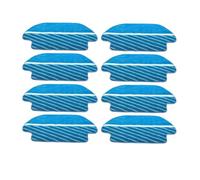 Robot Vacuum Cleaner Spare Parts,Hepa Filter,Main Side Brush,Mop Rag Cloth Accessories,Compatible For Wonders Dynaking R9 (Color : 8 Mop Rag)