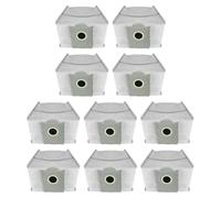 Robot Vacuum Dust Bags 3.3L Non-Woven Replacement 4 or 10 Pack | Large 3.3L capacity bags hold up to 60 days of dust and debris, reducing how often you need to change them.