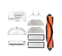 Robot Vacuum Essential，Main Rolling Brush，Side Brush，Hepa Filter，Mop Cloth，Water Tank，Dust Box Parts，Compatible For Xiaomi G1 MJSTG1 (Color : Suit 1)