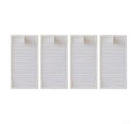 Robot Vacuum Filter 4-Pack for eureka E20 for evo Plus High-Efficiency Dust Filter 4pcs for eureka E20 Robot for eureka E20 for evo Plus Replacement Filter 4-Pack White 4-Pack HEPA Style Filter for