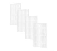 Robot Vacuum Filter Paper White for Prosceni Q20 Plus(4 PACK) | Washable design, 4-pack for value, fits Q10 Q20 Plus, captures fine dust, maintains suction power