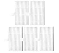 Robot Vacuum Filter Replacement for GRUNDIG VCR 2330 Washable for HEPA Filter Kit 5 Pack White Filter Paper Easy Installation Clean Air Home Pet Friendly