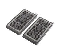 Robot Vacuum Filter Replacement,Hepa Filter For Mova Z60 Ultra,High Efficiency Particle Capture,Sturdy Filter Paper Construction,White Color,2 Or 4 Pack Kit,Eas(2 PACK)