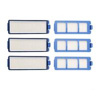 Robot Vacuum Filters Fit for RoboVac for G40 For Hybrid, Robot Vacuum Cleaner Dust Space Central Upright Filters Replacement Parts Accessories (6 PACK)
