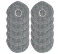 Robot Vacuum for Mop Pads for Eufy for x9 Pro Hard Floor Cleaning(10 PACK) | Soft microfiber material, protects hardwood floors, scratch-free cleaning, gray color, gentle on surfaces