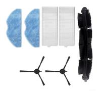 Robot Vacuum Kit, Brush and Filter, for Eureka for forbes Smart clean | Robot Vacuum Replacement Kit with Main Brush, HEPA Filter, Mop Cloths, Home Cleaning, Tool-Free, for Robot Vacuums