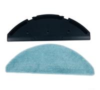 Robot Vacuum Mop Bracket Set for Conga 7490 E-ternal Home for x-treme - Sturdy Frame with Microfiber Rag for Efficient Cleaning Hard Floors Spare Parts
