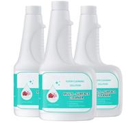 Robot Vacuum & Mop Cleaning Solution - 3 Pack, 16 fl oz Each - Compatible with Eufy X10 Pro Omni, C20, X8, X9, L Series - Plant-Based, No Residue, Safe for Hard Floors & Pets